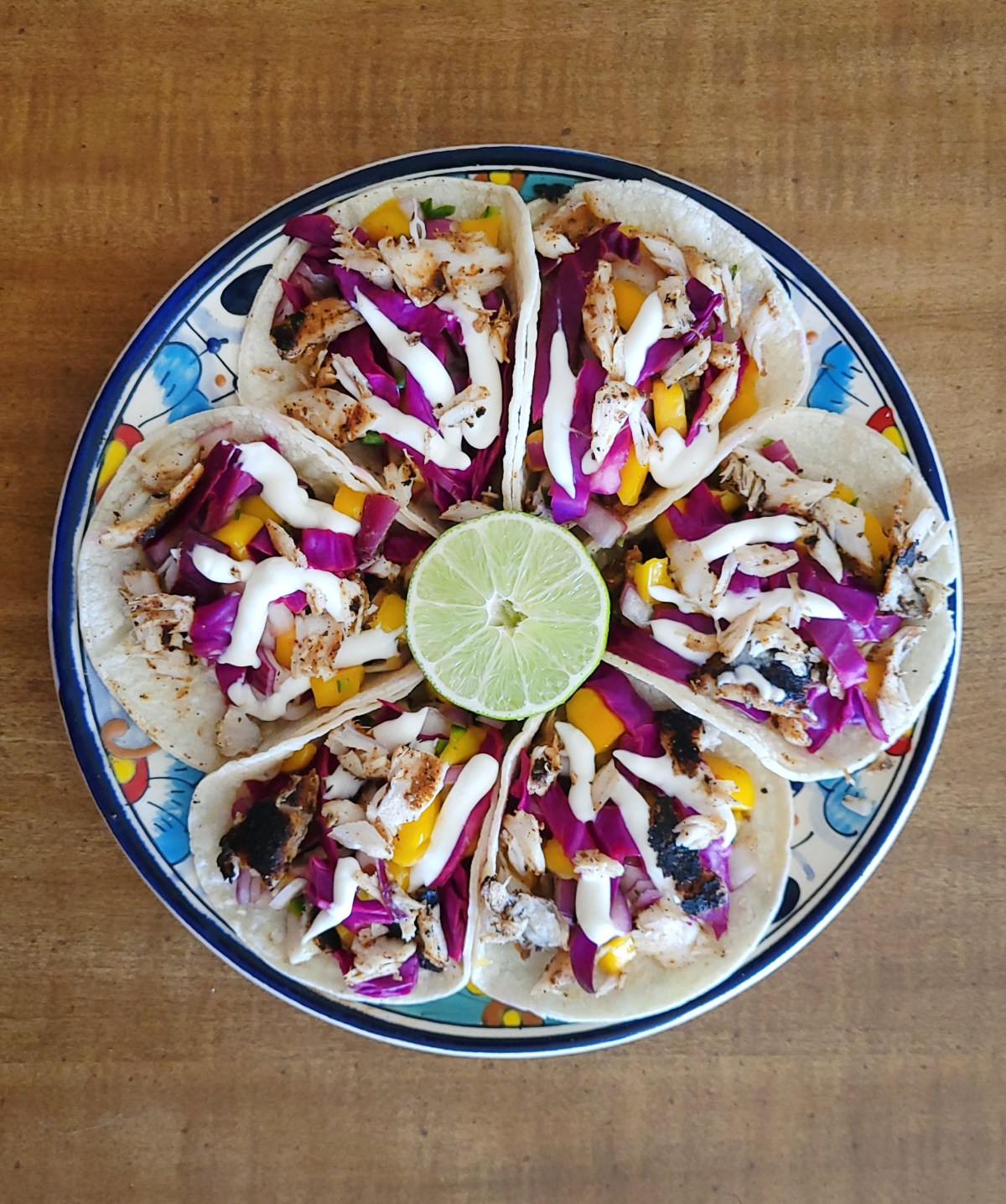 Blackened Corvina Tacos